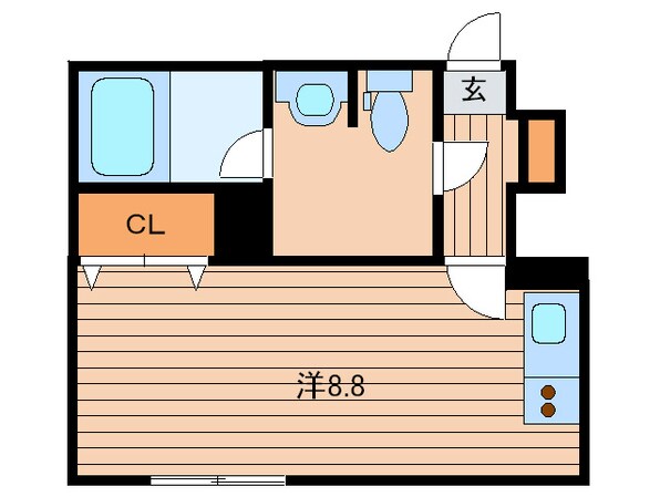 クラ－クマンションの物件間取画像